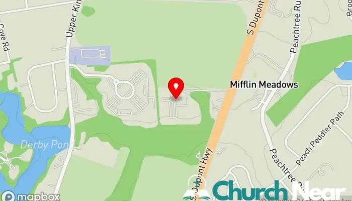 map of Southside Baptist Church Baptist church in Dover