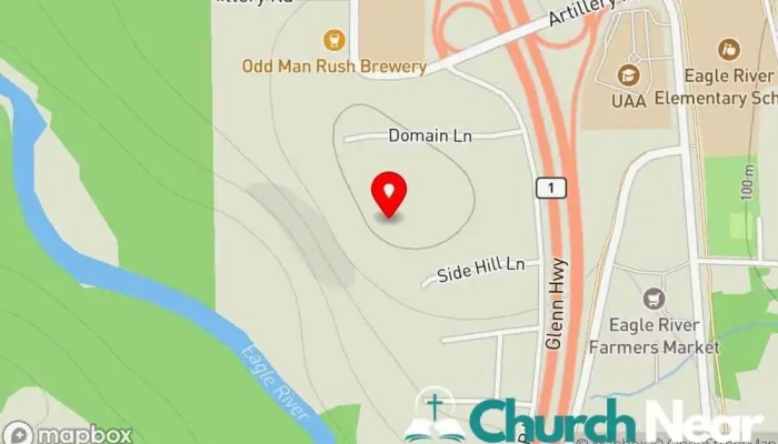 St Andrew Catholic Church Map - Eagle River
