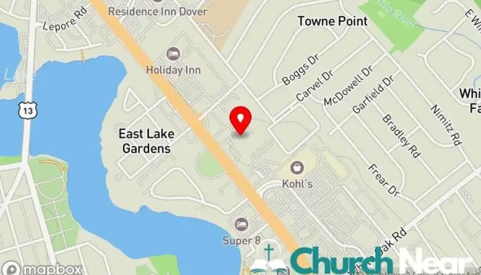St Andrews Lutheran Church Map - Dover