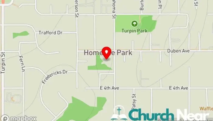St Christophers Episcopal Church Map - Anchorage