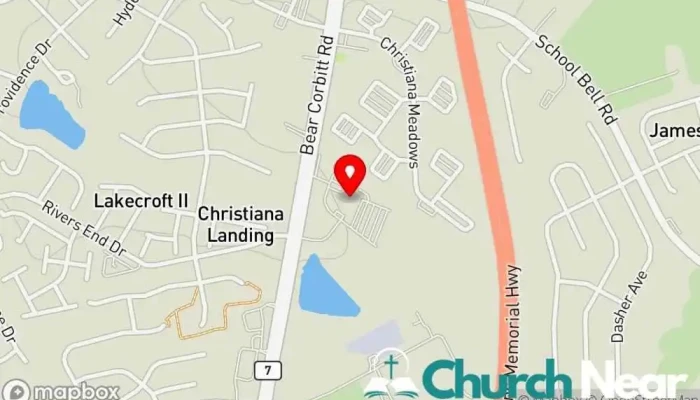 map of St Elizabeth Ann Seton Roman Catholic Church Catholic church in Bear