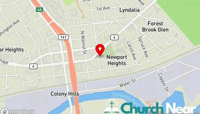 St James Episcopal Church Newport -  Map - Wilmington
