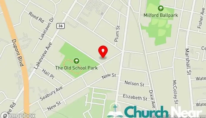St John The Apostle Catholic Church Map - Milford