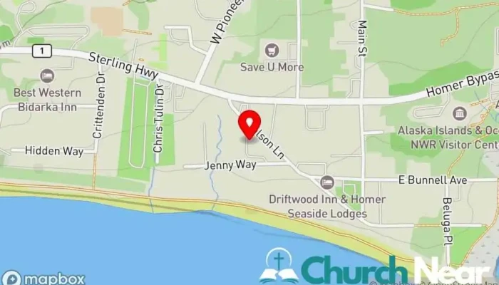 St John The Baptist Catholic Church Map - Homer