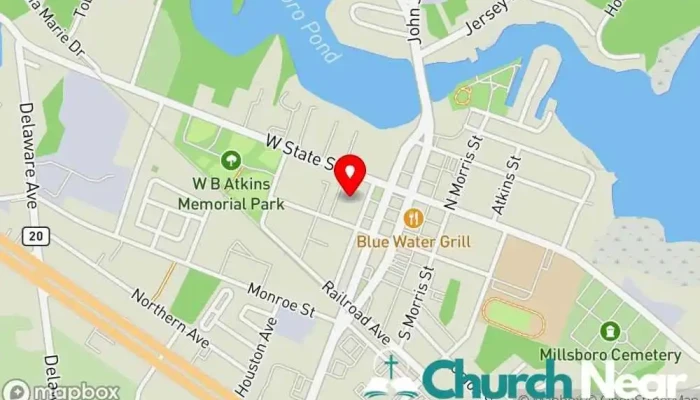 St Marks Episcopal Church Map - Millsboro