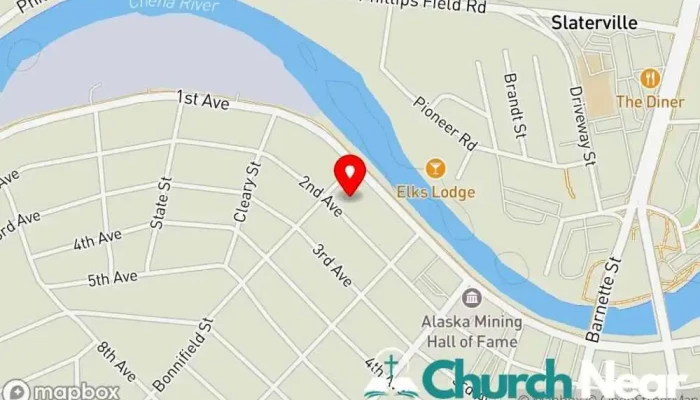 St Matthews Episcopal Church Map - Fairbanks