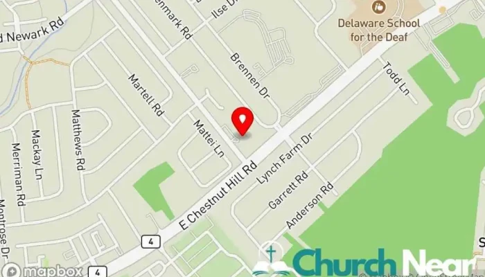 map of St Nicholas Episcopal Church Episcopal church in Newark