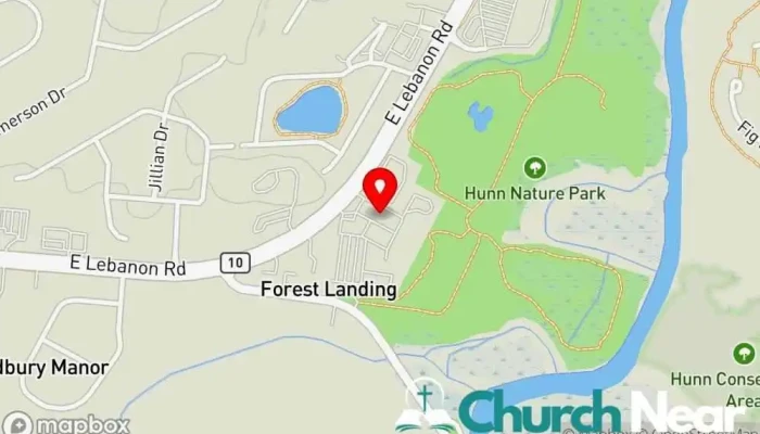 map of Three Stones Church Office Church in Dover