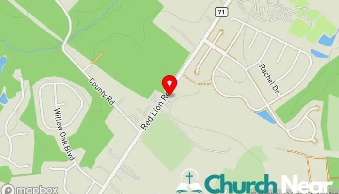 map of Transformation Worship Centre Christian church in Bear