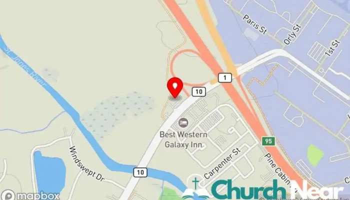 map of True Vine Holiness Church - Delaware Church in Dover