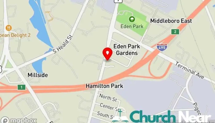 Union Ame Zion Church -  Map - New Castle