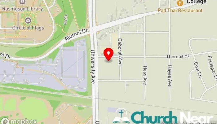 University Baptist Church -  Map - Fairbanks