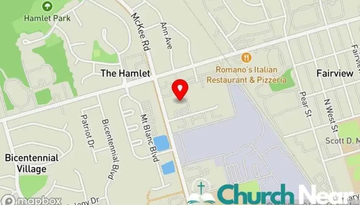 map of Whitecoat United Methodist Church United Methodist church, Methodist church in Dover
