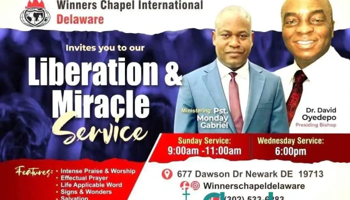 Winners Chapel International Delaware -  By Owner - Newark